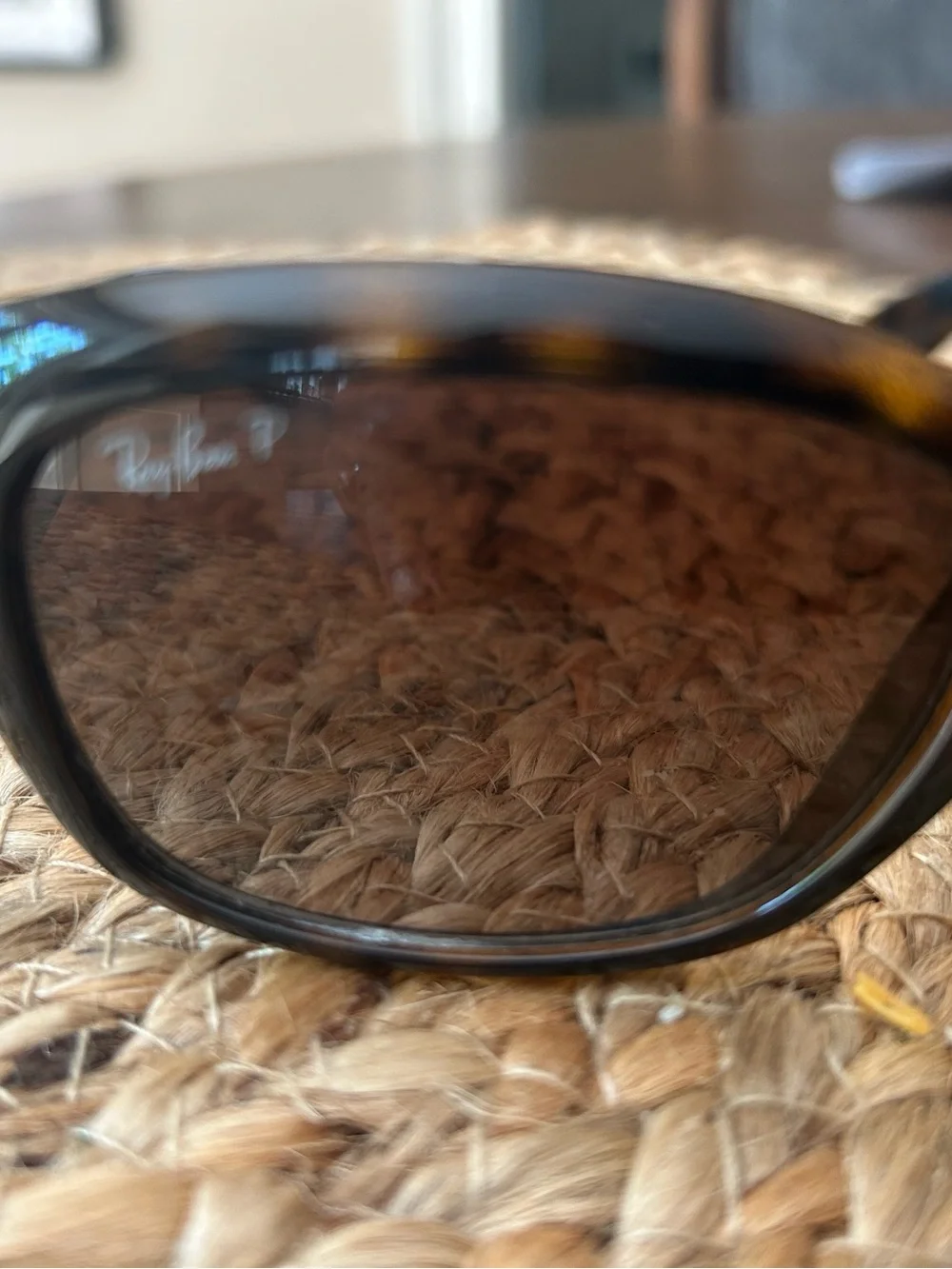 Ray Ban P Jackie Ohh Tortoiseshell Women's Oversized Sunglasses